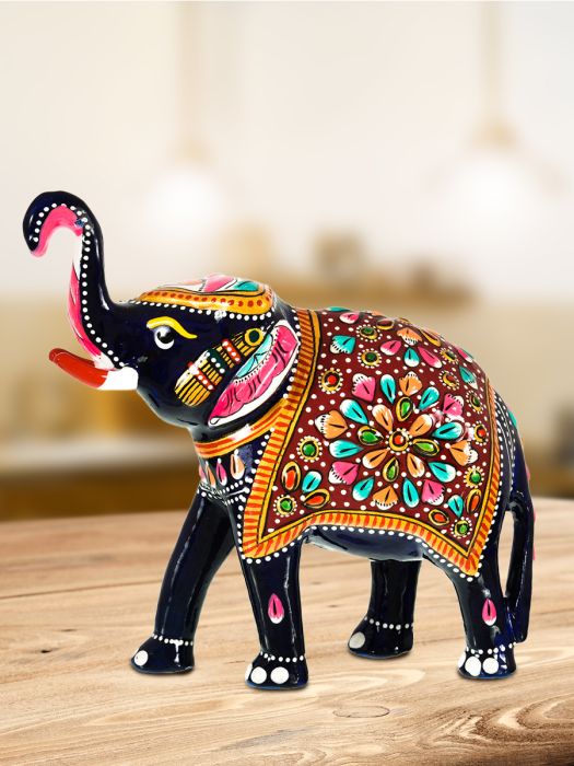 Handmade Traditional Rajasthani Elephant (Set of 2)
