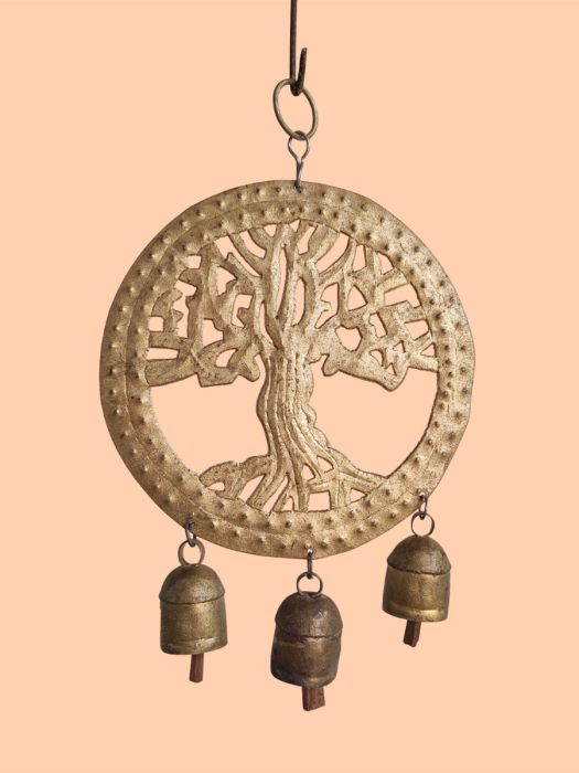 Three sonorous bells under a banyan tree
