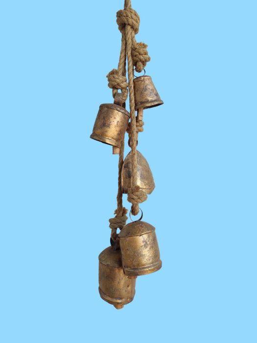 A bunch of handcrafted bells