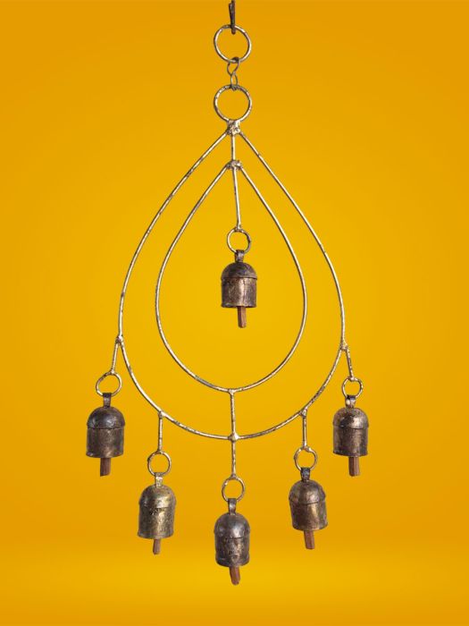 Shop Set of 6 sonorous bells in teardrop shape